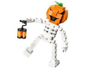 Конструкторы LEGO Уникальные наборы 30717 Веселый Хэллоуинский скелет, фото 1