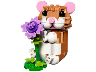 Конструкторы LEGO Creator 31376 Милый хомяк с цветком, фото 2