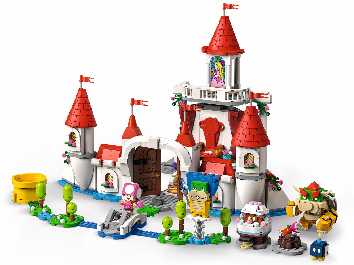 Конструктор LEGO Super Mario (Супер Марио) 71408 Доп. набор «Замок Пич ...