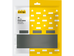 Конструкторы Brick Labs AB-1002 Пластина серая 32*32, фото 1