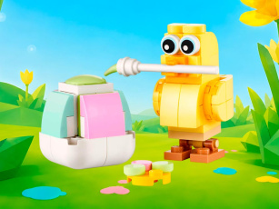 Конструкторы LEGO Creator 30690 Цыпленок и покраска пасхального яйца, фото 1