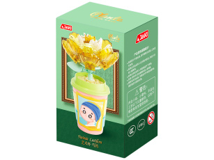 Конструкторы JAKI DK021-9 Арт-стакан: Пион, фото 2