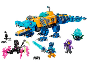 Конструкторы LEGO DREAMZzz 71512 Крокодилья подводная лодка, фото 2