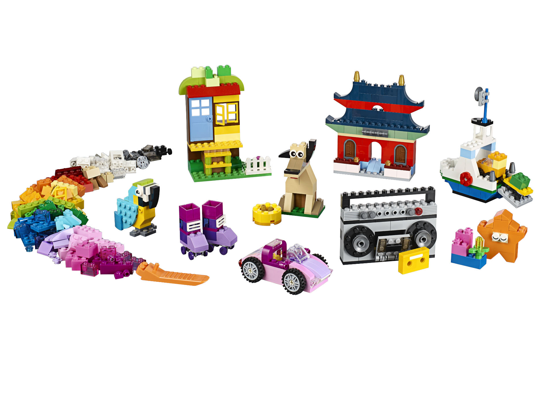 Конструктор LEGO Classic (Классик) 10702 Набор кубиков для свободного ...