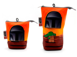 LEGO Star Wars™ 53459L Пенал текстильный Star Wars Мандалорец и Грогу, фото 1