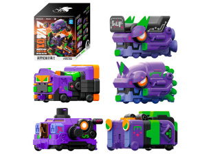 Blokees WUS25003 Evangelion: Super Train Combined Robot EVA206, в ассортименте, фото 1