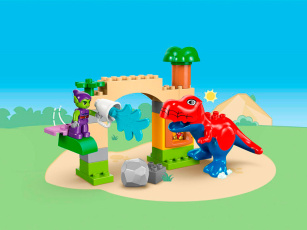 Конструкторы LEGO DUPLO® 10463 Динозавр Паук-Рекс против Зелёного Гоблина, фото 1