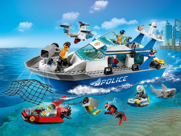 Купить конструкторы LEGO® City (Сити) Полиция, для детей, Москва