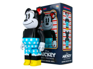 Medicom Toy BBRCK400MMMF 400% Bearbrick Minnie Mouse (Mickey and Friends), фото 1