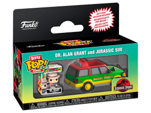 Funko 90113 Rides Jurassic Park: Jurassic SUV with Dr. G, фото 2