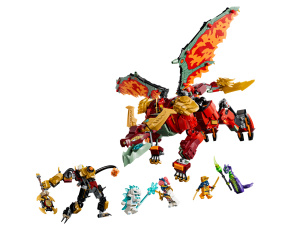 Конструкторы LEGO Ninjago 71868 Трансформирующийся механический дракон Вайлдфаер, фото 2