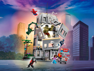Конструкторы LEGO Super Heroes 76350 Человек-Паук против Халка: Эпическое столкновение, фото 1