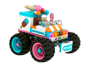 Конструкторы Brick Labs Крушилы AB-1601 Мороженщик, фото 1