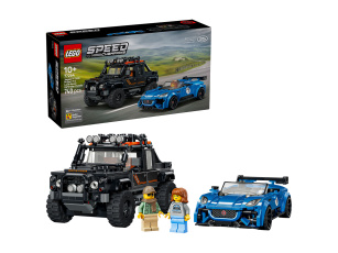 Конструкторы LEGO Speed Champions 77264 Jaguar F-TYPE Project 7 & Land Rover Defender Classic, фото 2