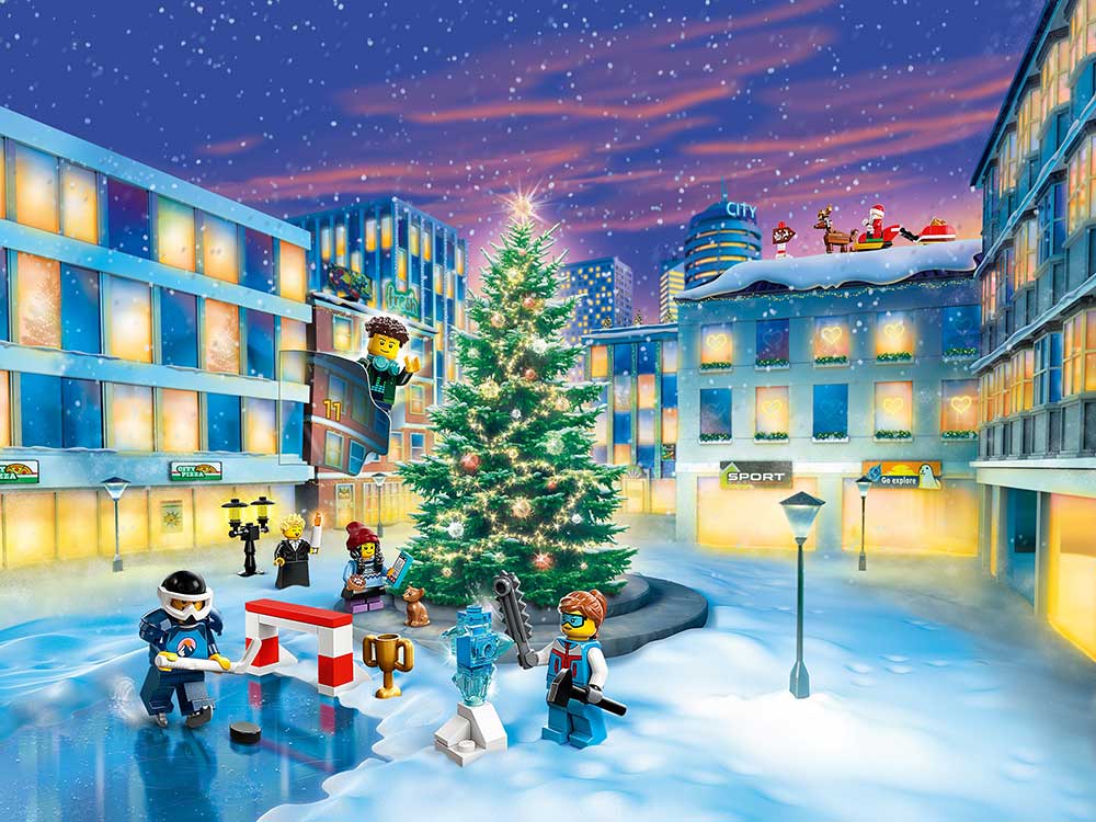 

Конструктор LEGO, Новогодний календарь, 2024