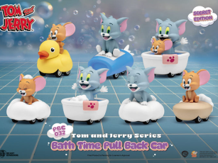 Beast Kingdom BKDPBC-032 Tom & Jerry Pull Back Cars Bath Time, фото 1