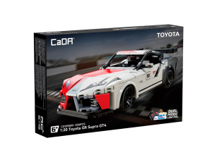 Конструкторы CaDA C51098W Гоночный автомобиль Toyota GR Supra GT4 1:20, фото 2