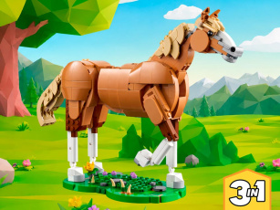 Конструкторы LEGO Creator 31166 Прекрасная лошадь, фото 1