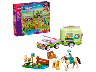 Конструкторы LEGO Friends 42695_L Прицеп для перевозки лошадей, фото 2