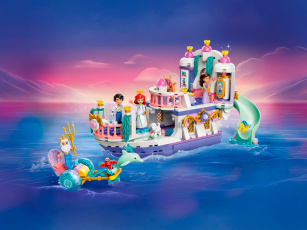 Конструкторы LEGO Disney™ 43299 Королевская свадебная лодка Ариэль, фото маленькое
