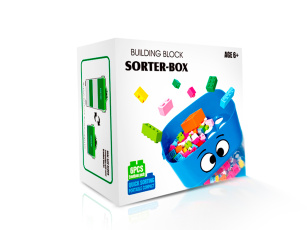 Мир Кубиков BW2 Коробка для сортировки и хранения кубиков, фото 1