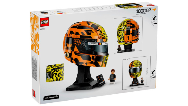 Конструкторы LEGO Editions 43023 McLaren Mastercard F1 Team: Шлем Ландо Норриса, фото большое 2