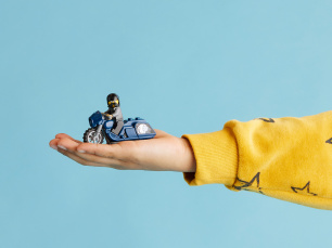 Конструкторы LEGO City 60331 Туристический трюковой мотоцикл, фото 2