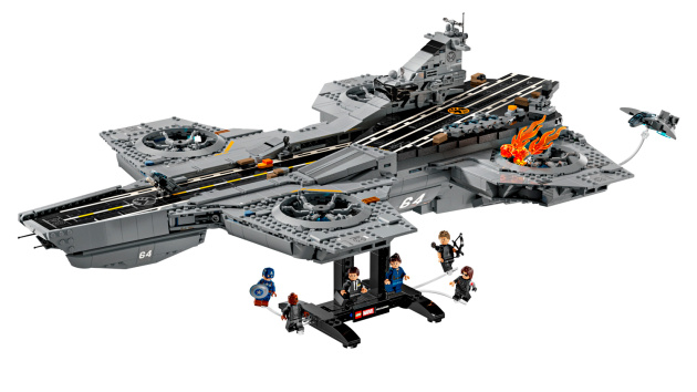 Конструкторы LEGO Super Heroes 76354 Геликарриер, фото большое 2
