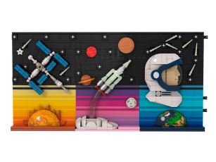 Конструкторы Brick Labs Космос AB-1321 Набор 65 лет первому полету, фото 1