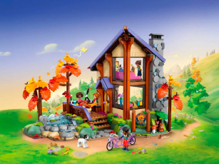 Конструкторы LEGO Friends 42705 Уютная хижина в осеннем лесу, фото 1
