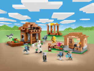 Конструкторы LEGO Minecraft 21596 Атака вызывателя на деревню, фото 1