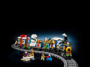 Конструкторы LEGO Icons 10361 Праздничный экспресс, фото 1