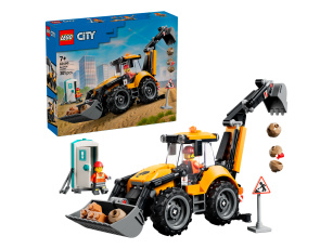 Конструкторы LEGO City 60480_L Экскаватор-погрузчик, фото 2