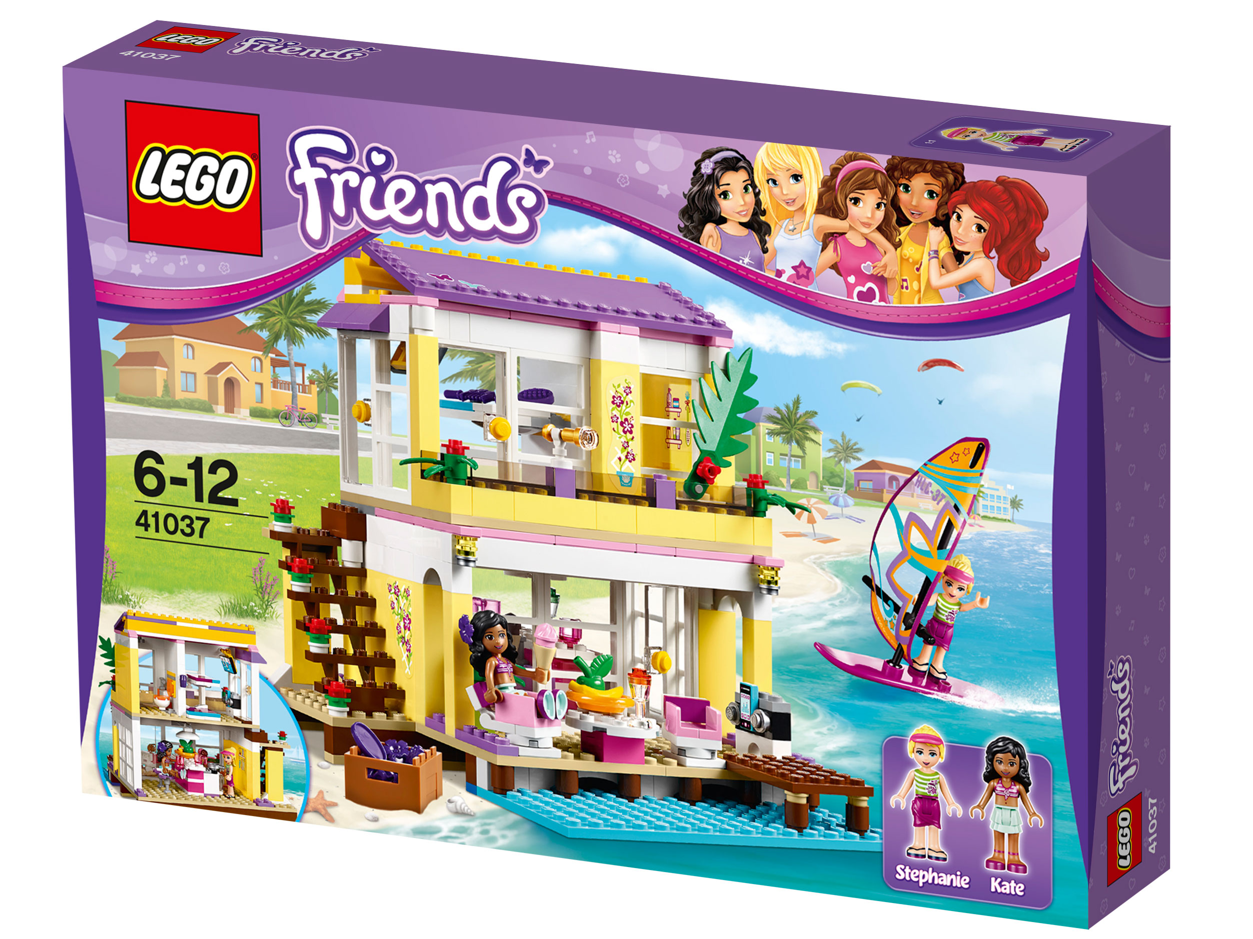 Конструктор friends. Конструктор LEGO friends 41037 пляжный домик Стефани. Лего френдс пляжный домик. Лего френдс наборы 2017. Лего пляжный домик Стефани.