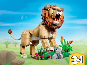 Конструкторы LEGO Creator 31386 Величественный лев, фото 1