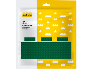 Конструкторы Brick Labs AB-1003 Пластина зелёная 32*32, фото 1