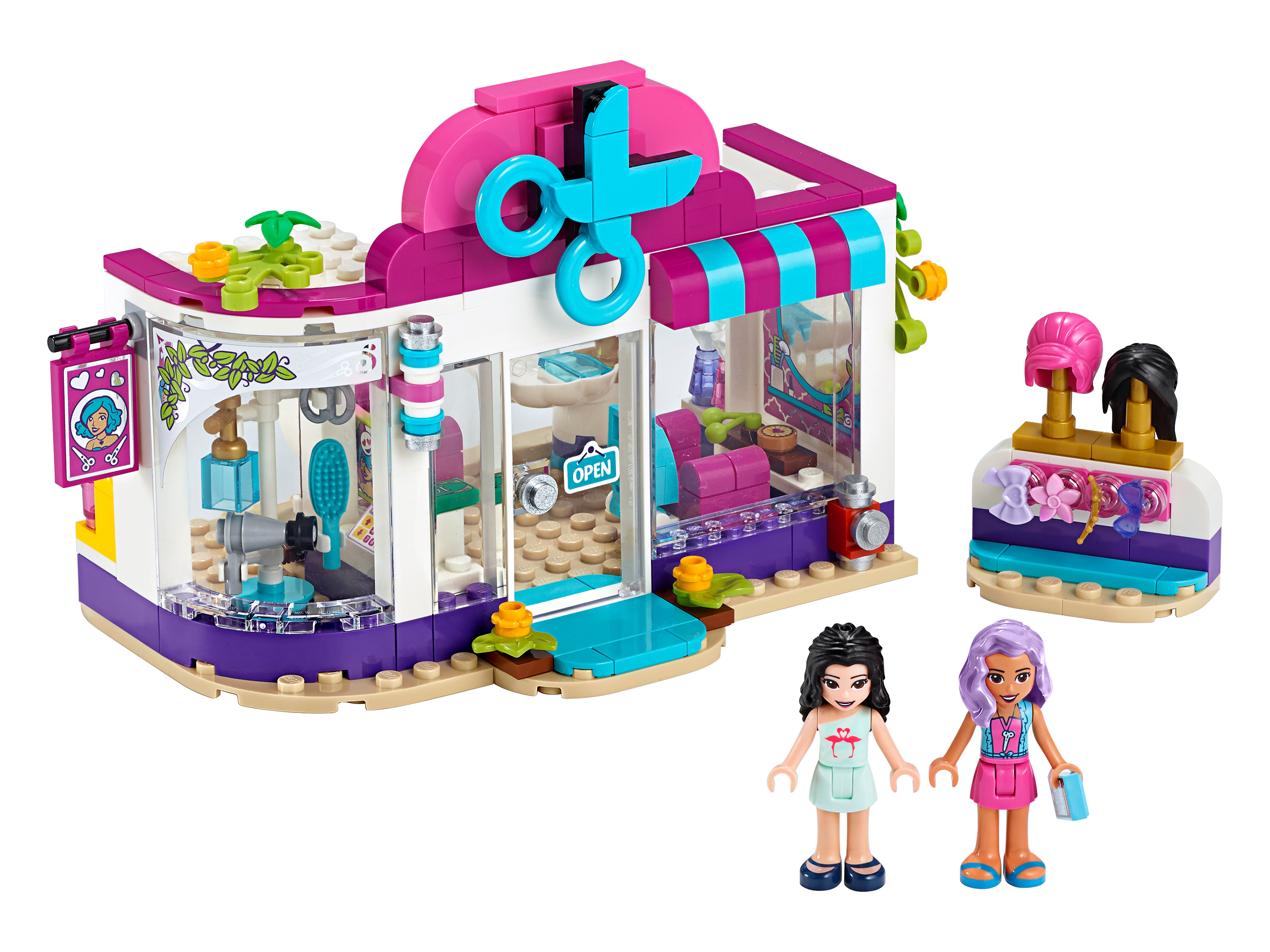 Хартлейк сити. Конструктор LEGO friends 41391 парикмахерская Хартлейк Сити. Лего френдс 41391. LEGO friends парикмахерская Хартлейк Сити. Хартлейк Сити парикмахерская лего.