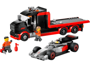 Конструкторы LEGO City 60493 Выставочный грузовик F1 с болидом Audi, фото 2