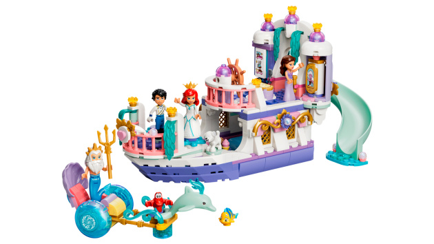 Конструкторы LEGO Disney™ 43299 Королевская свадебная лодка Ариэль, фото большое 2