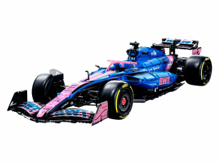 Конструкторы CaDA C64012W Гоночный болид BWT Alpine Formula One Team A525 1:8, фото 2
