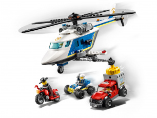 Конструкторы LEGO City 60243 Погоня на полицейском вертолёте, фото 2
