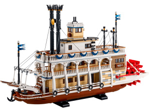 Конструкторы LEGO Ideas 21356 Речной пароход, фото маленькое
