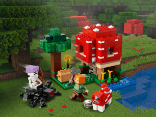 Конструкторы LEGO Minecraft 21179 Грибной дом, фото 1