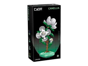Конструкторы CaDA Technic C59029W Камелия в горшке, фото 2