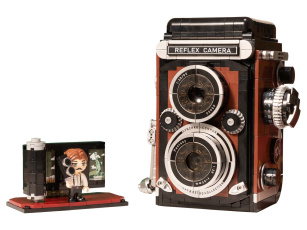 Конструкторы Pantasy Retro 85050 Двухобъективный зеркальный фотоаппарат, фото 2