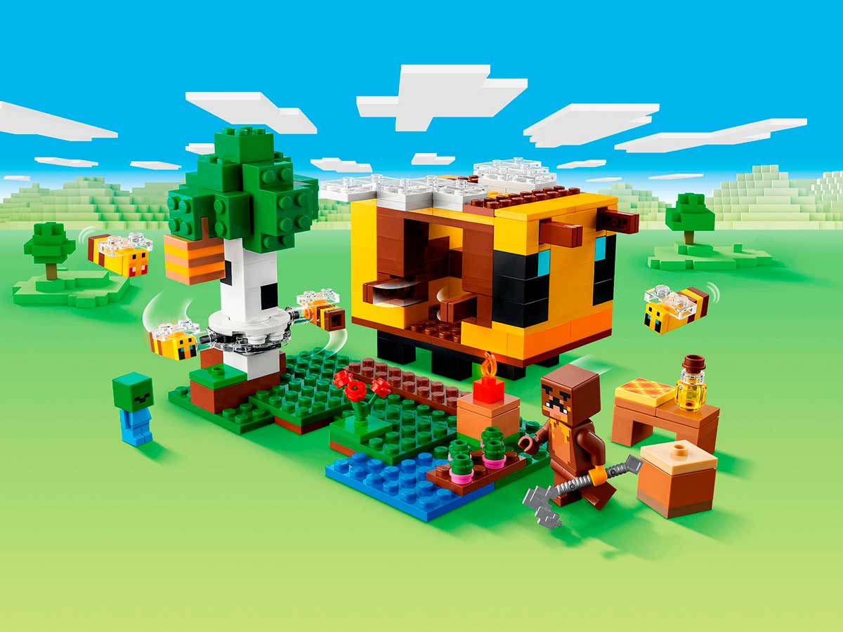 Конструктор LEGO Minecraft (Майнкрафт) 21241 Пчелиный коттедж - купить ...