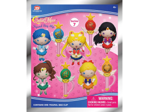 Monogram MN70680 Sailor Moon 3D Foam Bag Clip, Series  7, фото 2