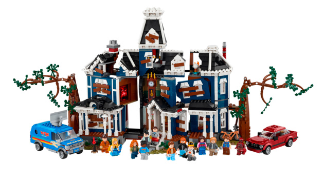 Конструкторы LEGO Icons 11370 Очень странные дела: Дом Крилов, фото большое