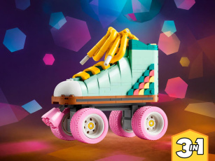 Конструкторы LEGO Creator 31148 Ретро роликовые коньки, 3в1, фото 1