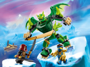 Конструкторы LEGO Ninjago 71862 Боевой набор механического дракона Ллойда, фото 1